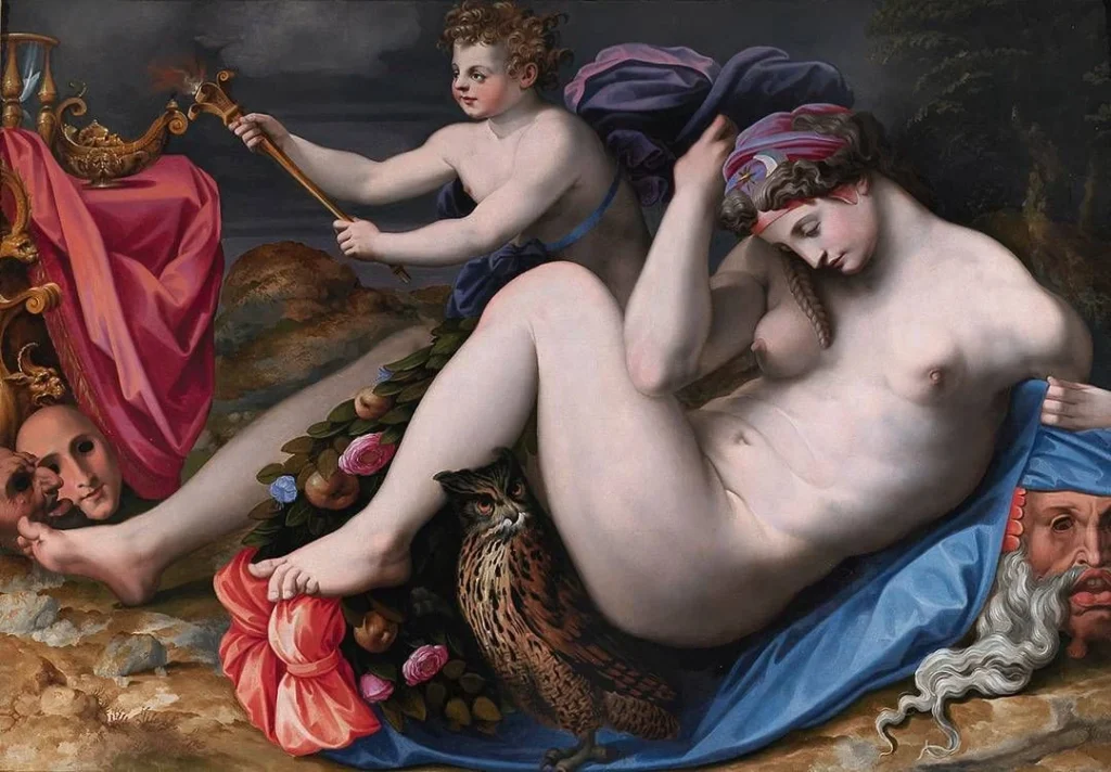 La noche (Michele di Ridolfo del Ghirlandaio, 1555)